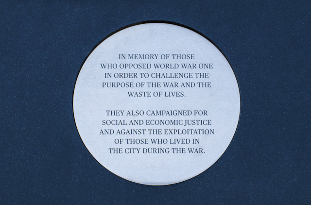 Peace Protestor Memorial