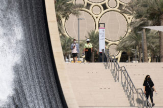 Expo 2020 Dubai White Directional Signage4