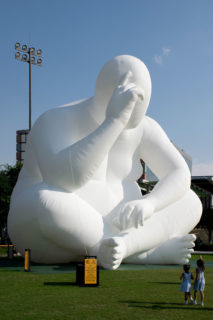 Expo 2020 Dubai Yellow Safety Sign